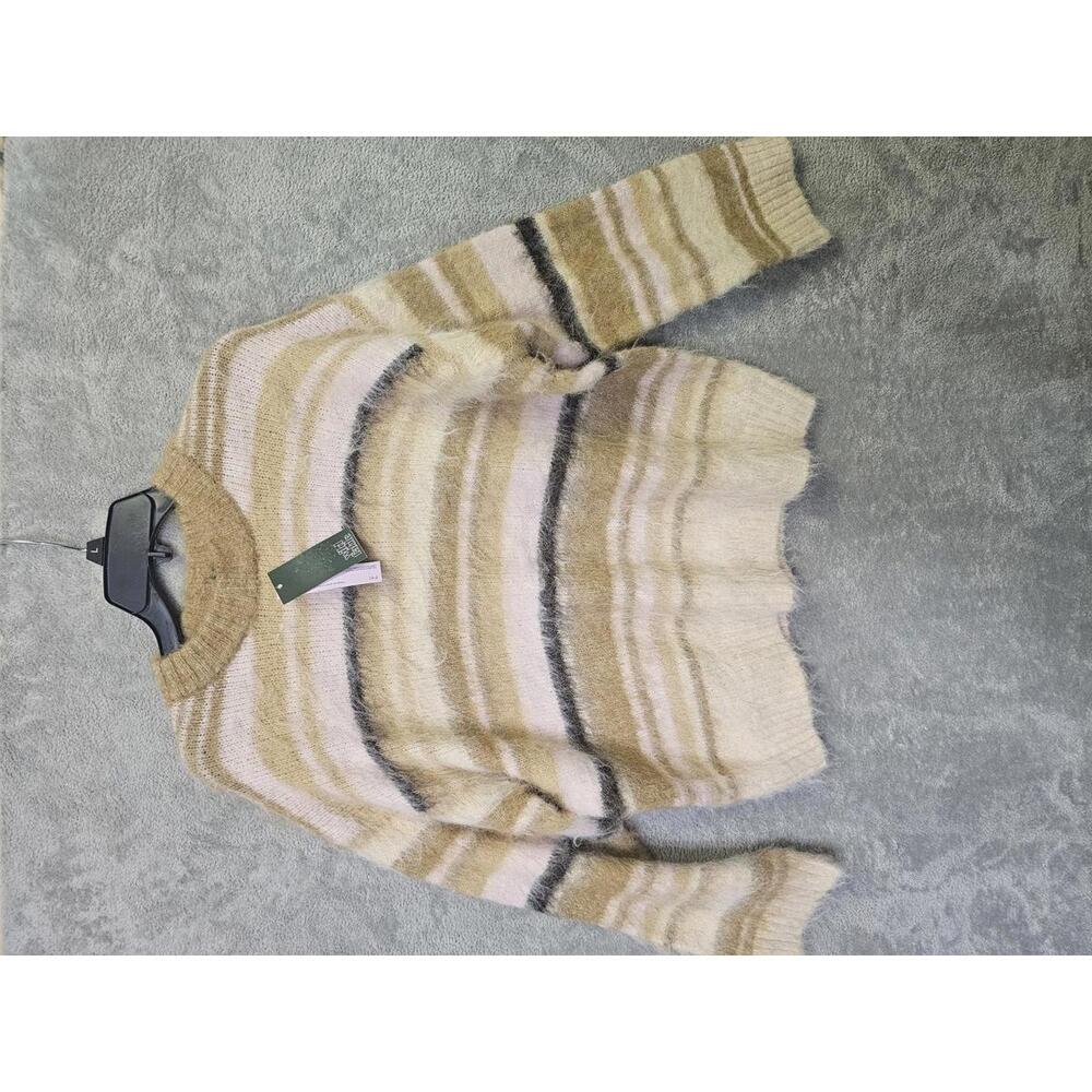 Brand New Wild Fable Cozy Striped Knit Oversized  Sweater - Small